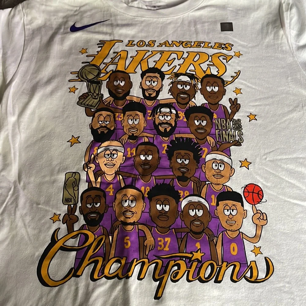 Nike Los Angeles Lakers Champions Cartoon Tee - Picture 2 of 4